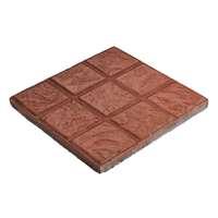 กระเบื้องคอนกรีตปูพื้น เอสซีจี รุ่นแสตมป์ เพฟ ลายโคโม่ สีส้ม ขนาด 40x40x3.5 ซม.-2